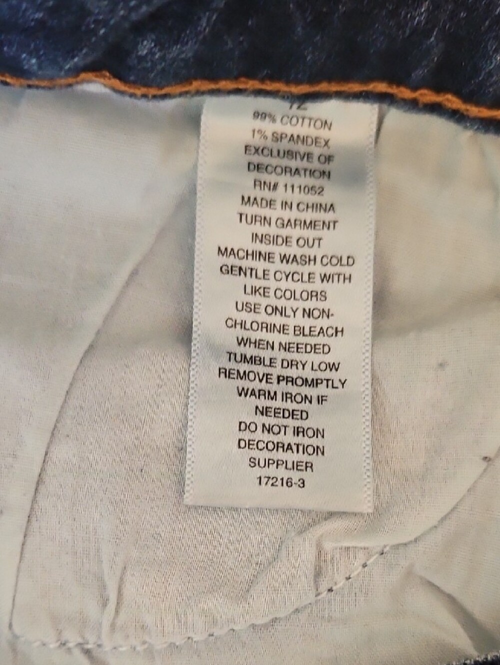 A.N.A. Floral Embroidered Jeggings- Size 12 - Picture 10 of 10